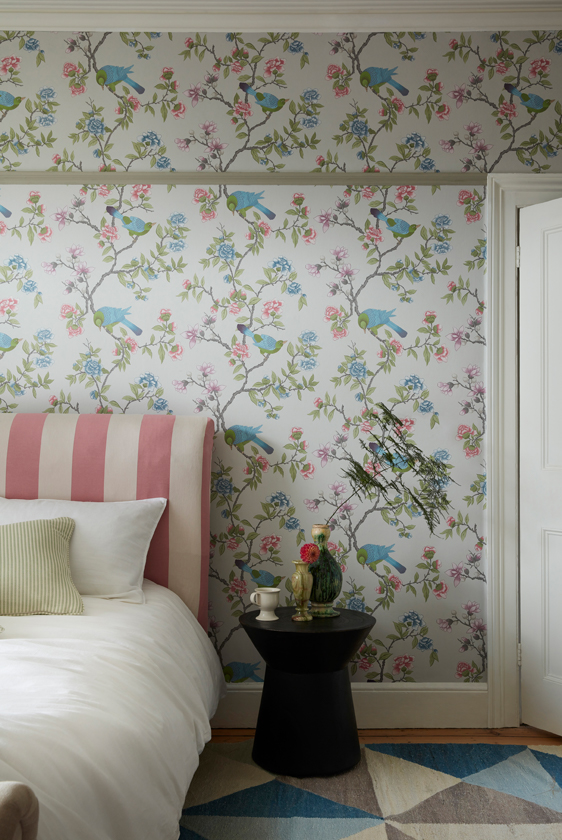 Luxe behang slaapkamer