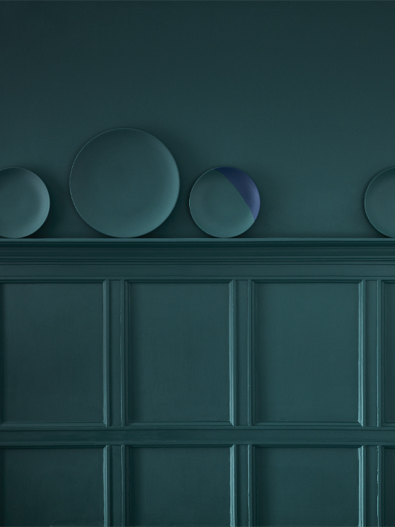 Jade groen muurverf; een verfijnde en warme kleur 