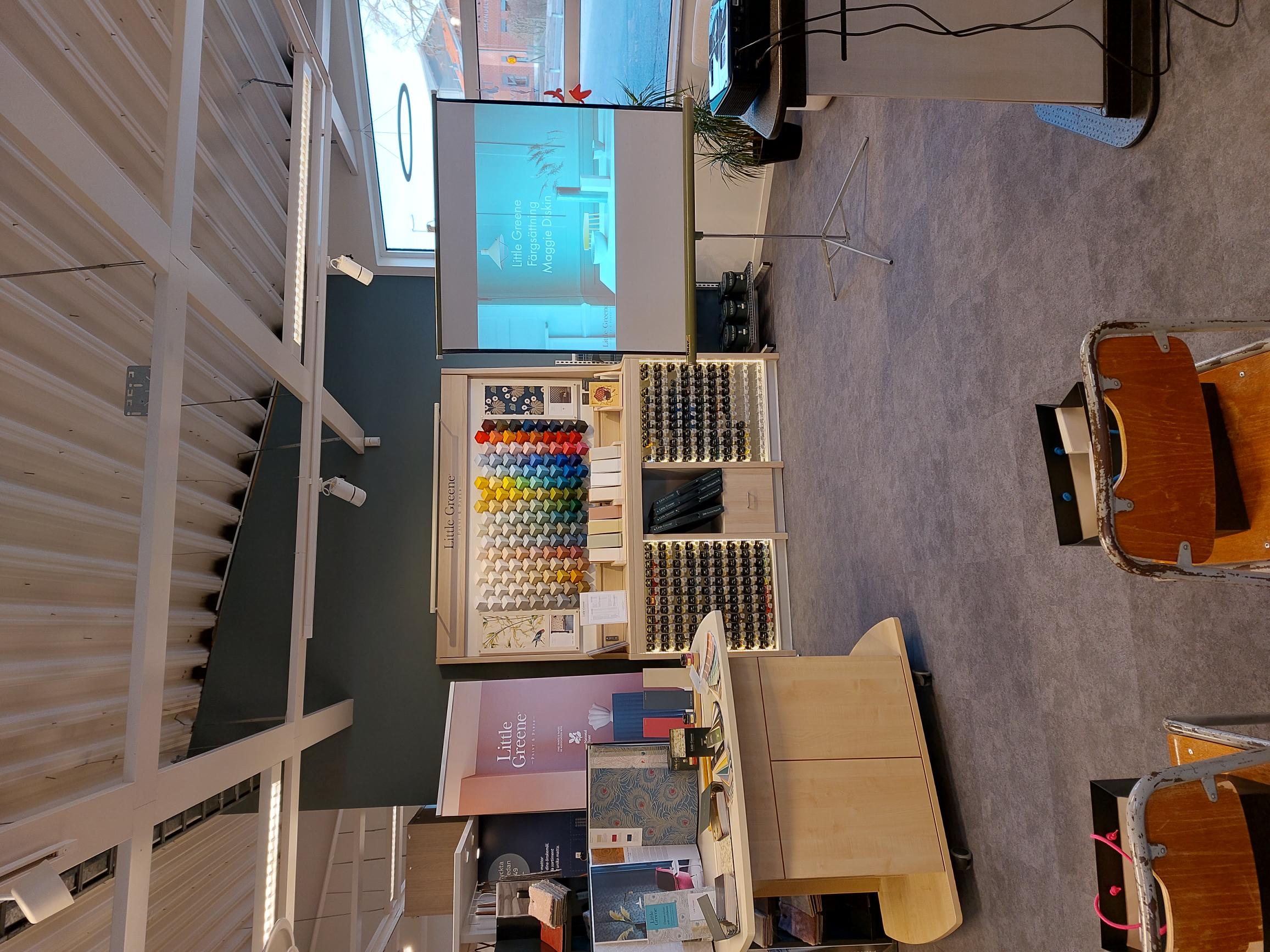 与SjöbecksFärg的彩色晚会