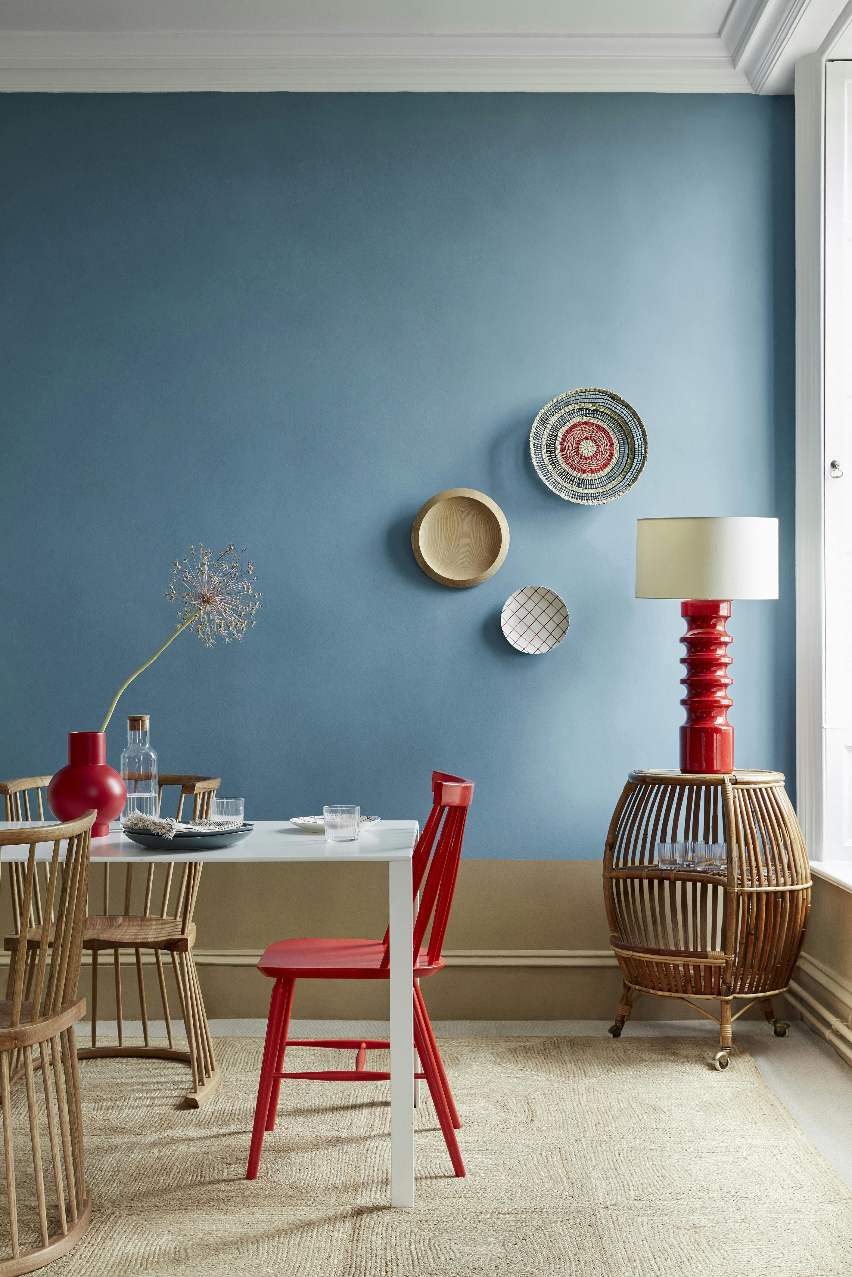 blue paint for dining room