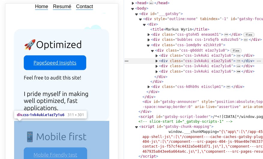 How I built this site