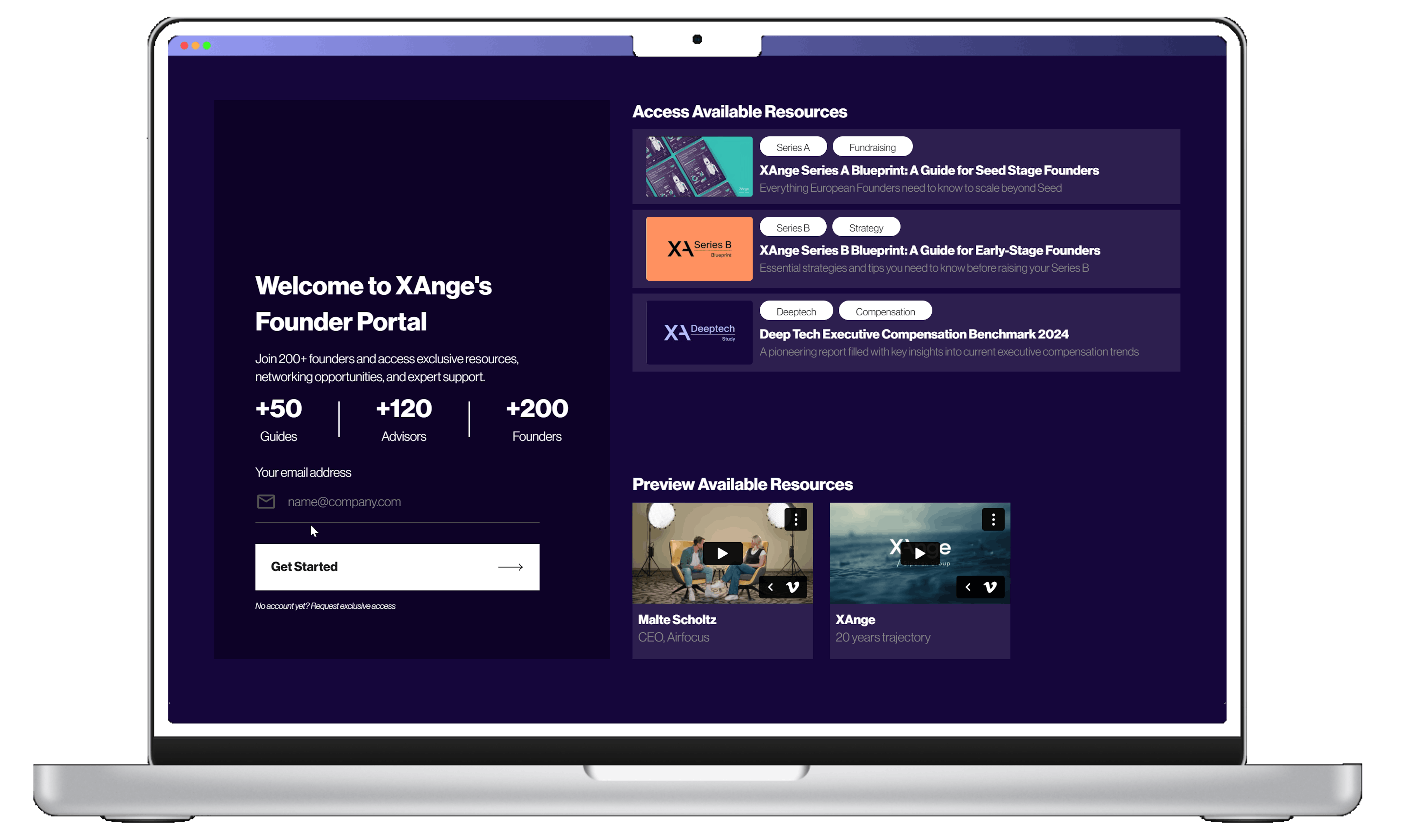 Founder Portal