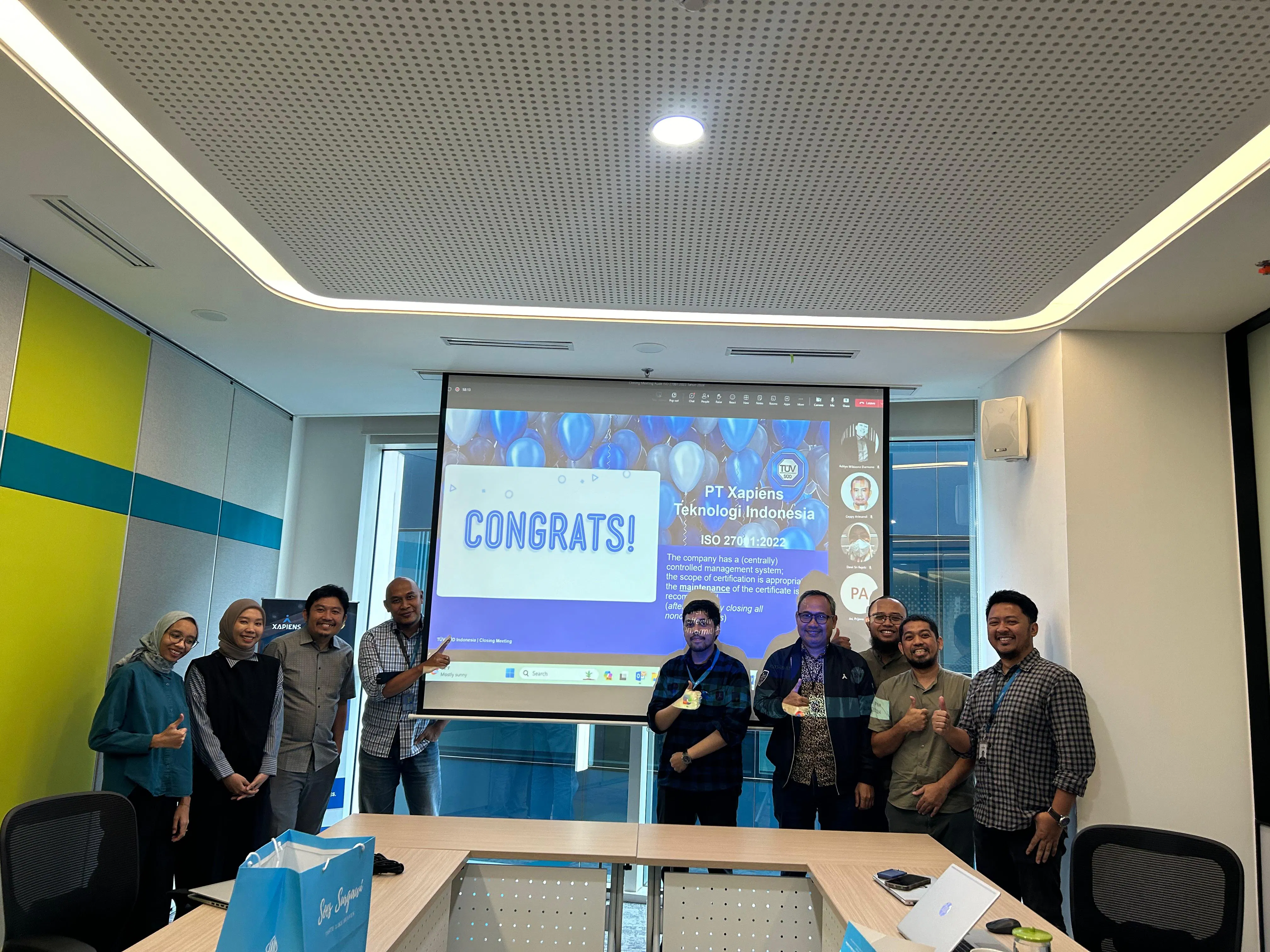 Xapiens successfully implemented ISO/IEC 27001:2022