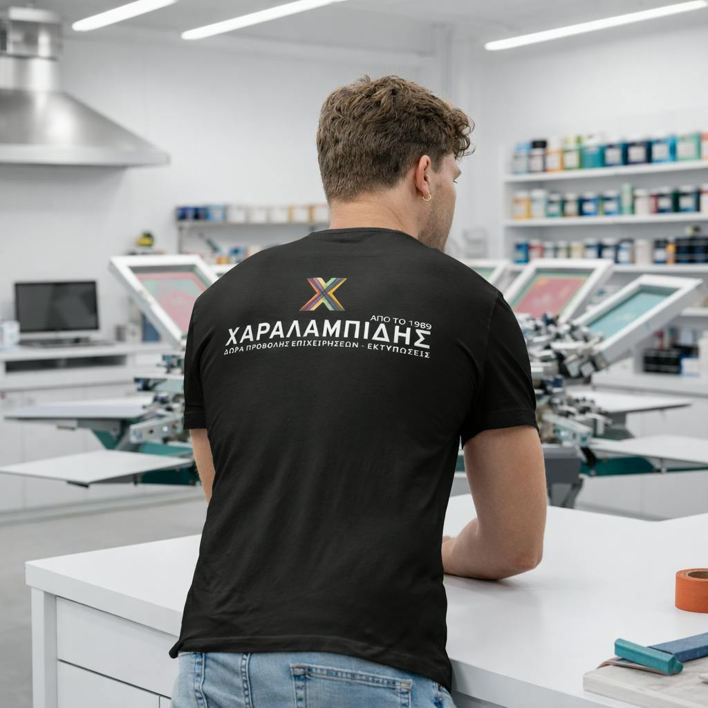 διαφημιστικά μπλουζάκια με λογότυπο