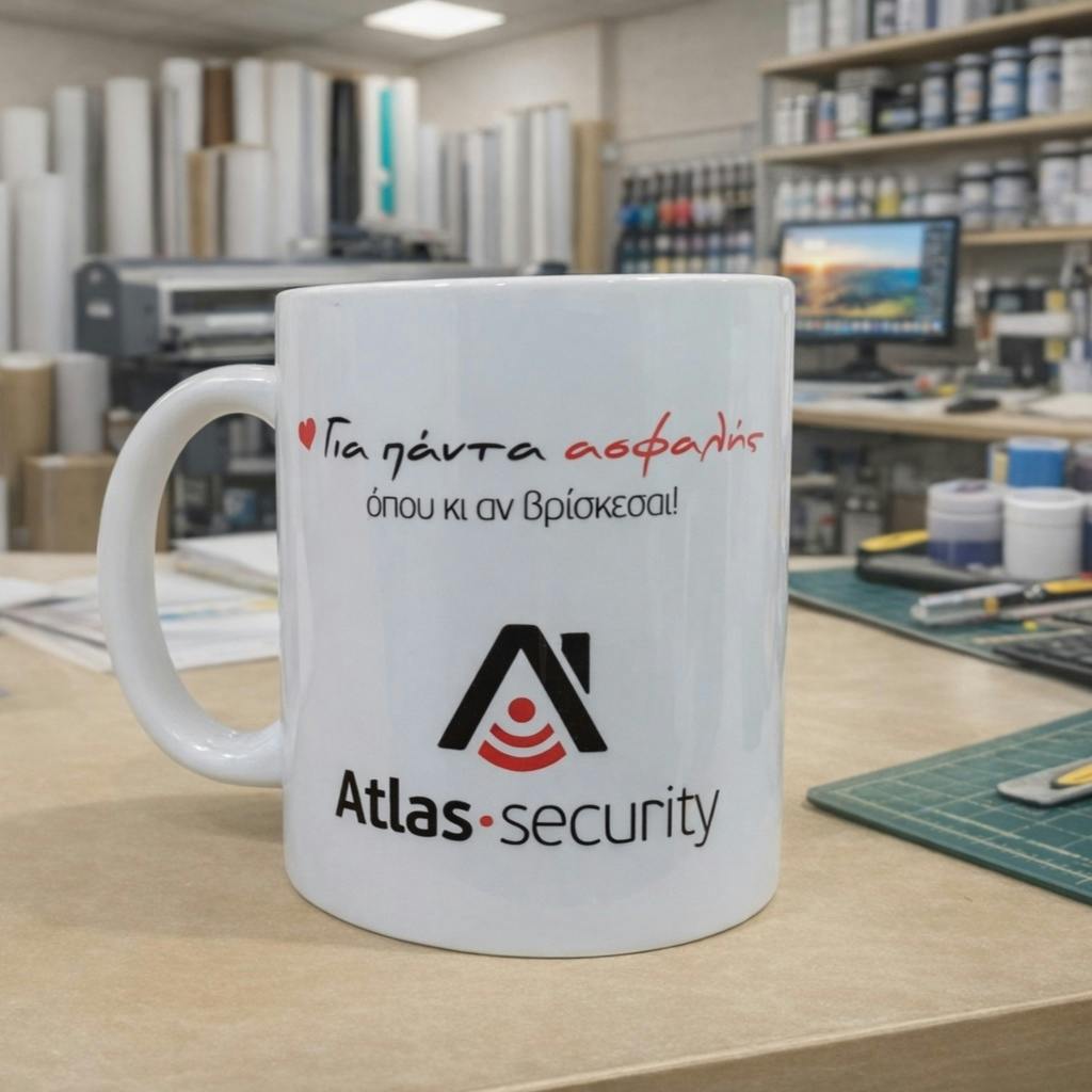 διαφημιστικές κούπες με εκτύπωση λογότυπου