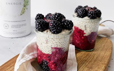 Omega Chia Brombeer Pudding