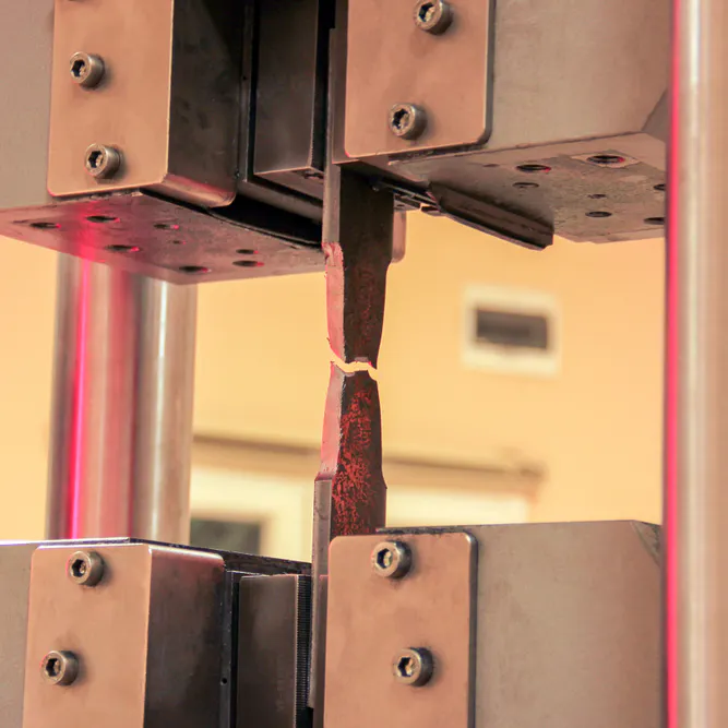 Tensile testing machine. Image Credit: Shutterstock.com/Funtay