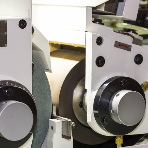 Centerless grinding machine. Image Credit: Shutterstock.com/Surasak_Photo