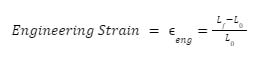 engineering strain formula