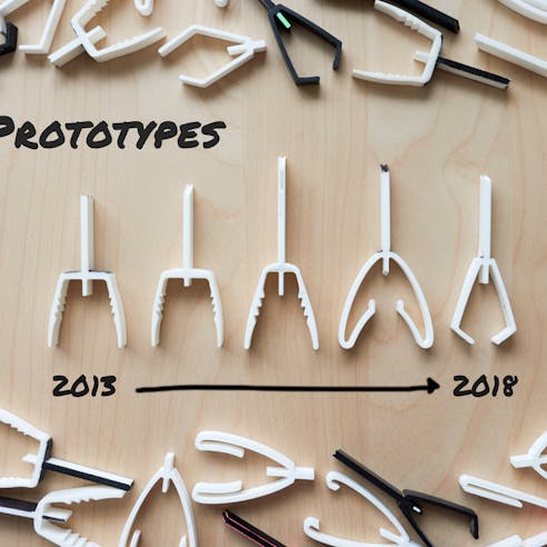 3D Printed Prototypes Tuning Forks