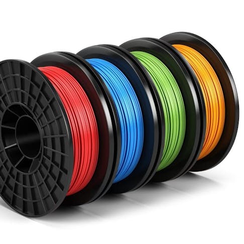 3D printer filament spools. Image Credit: Shutterstock.com/Sashkin