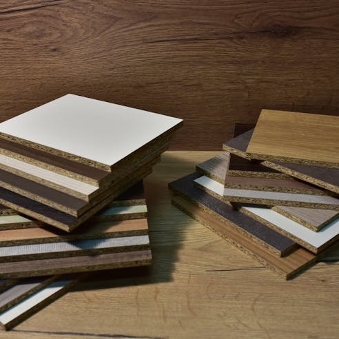 Fiberboard panels. Image Credit: Shutterstock.com/Maksim Safaniuk