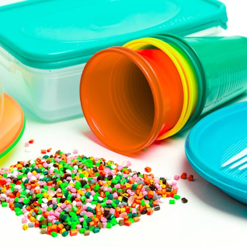 Semi-crystalline polymers. Image Credit: Shutterstock.com/StanislauV