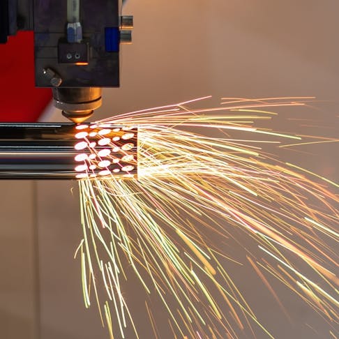 Fiber laser cutter. Image Credit: Shutterstock.com/Pixel B
