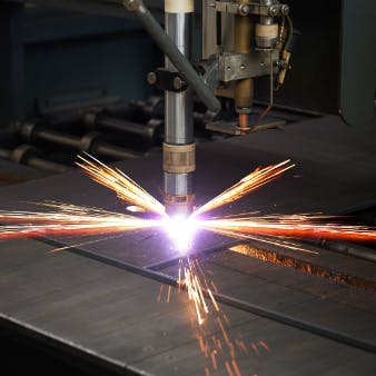 plasma cutting