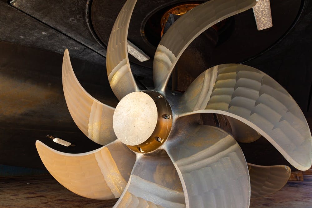 silicon bronze propeller