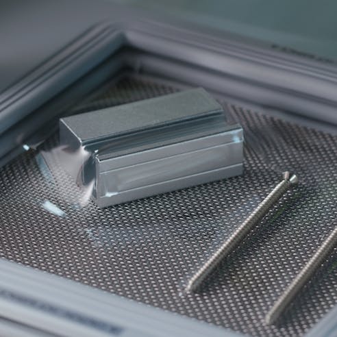 Vacuum forming machine for plastic packaging and molding. Image Credit: Shutterstock.com/leungchopan