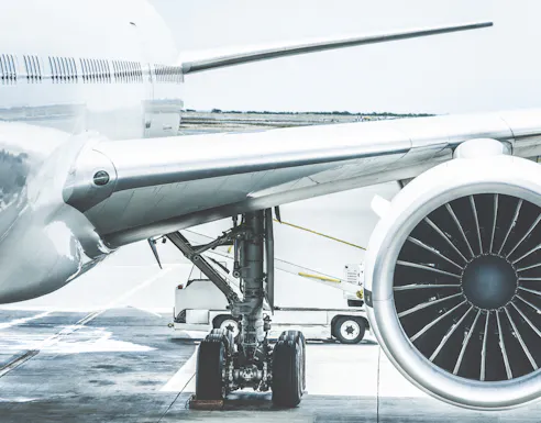 Airplane wing. Image Credit: Shutterstock.com/View Apart