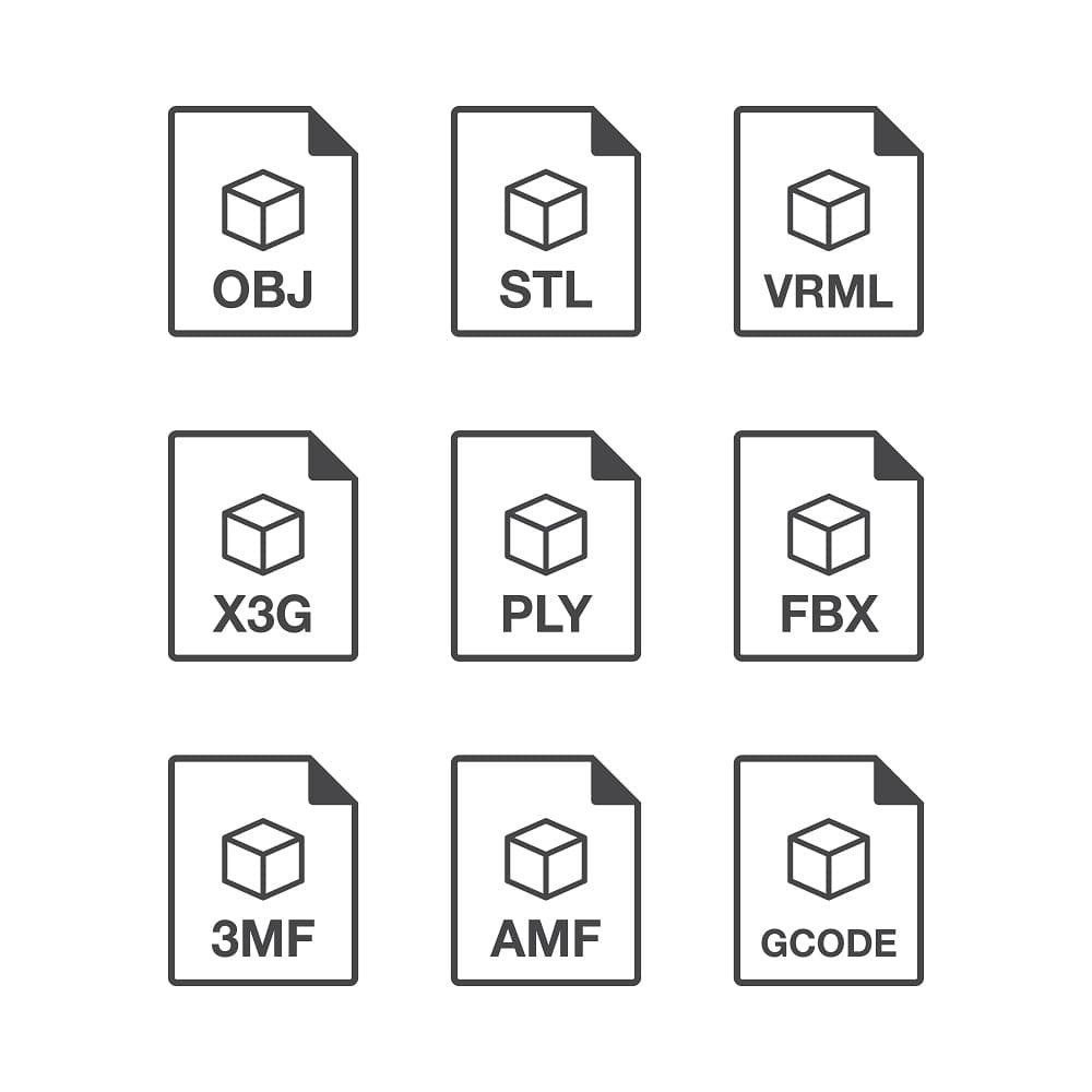 9 Most Common 3D Printing File Types | Xometry