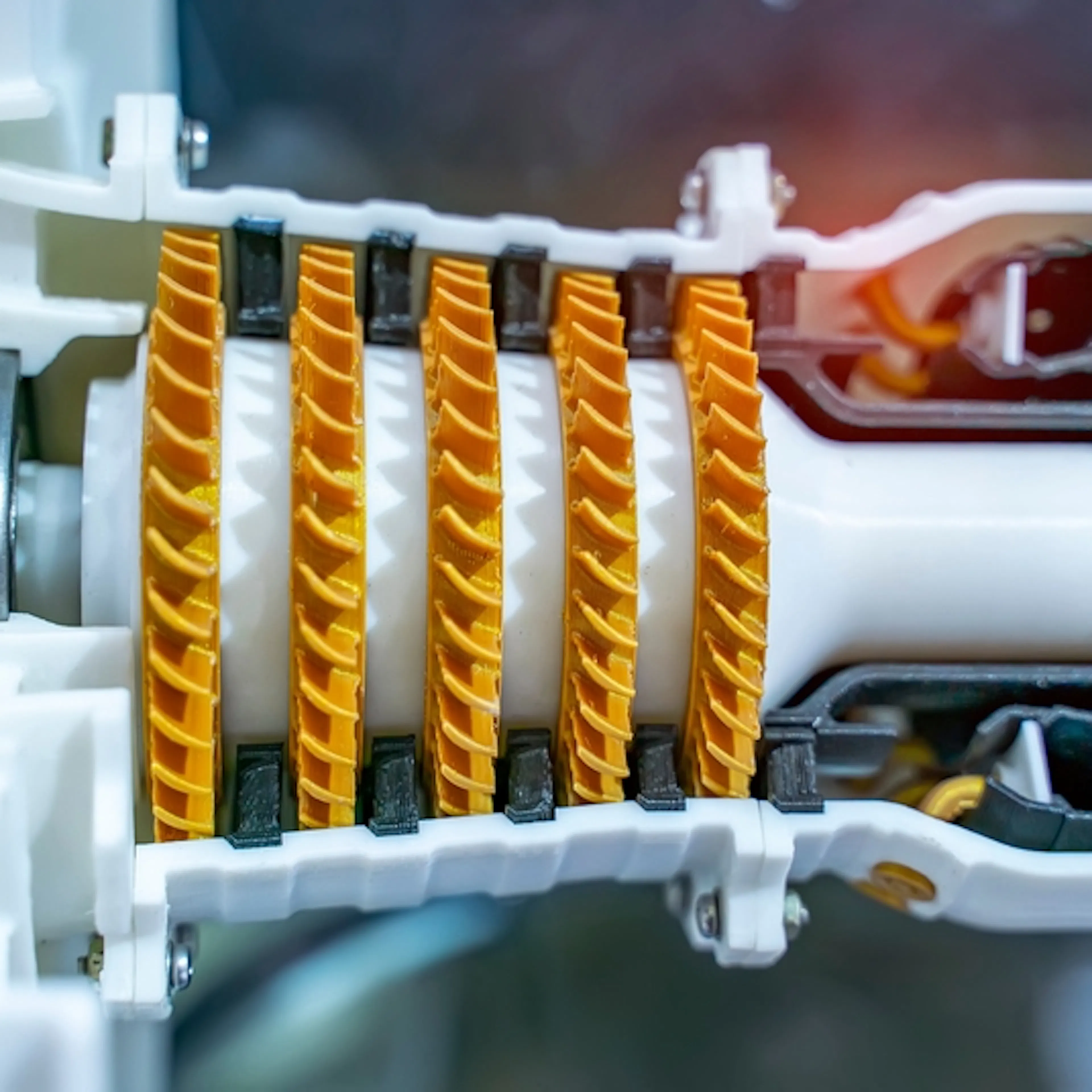 3D printed jet engine. Image Credit: Shutterstock.com/asharkyu