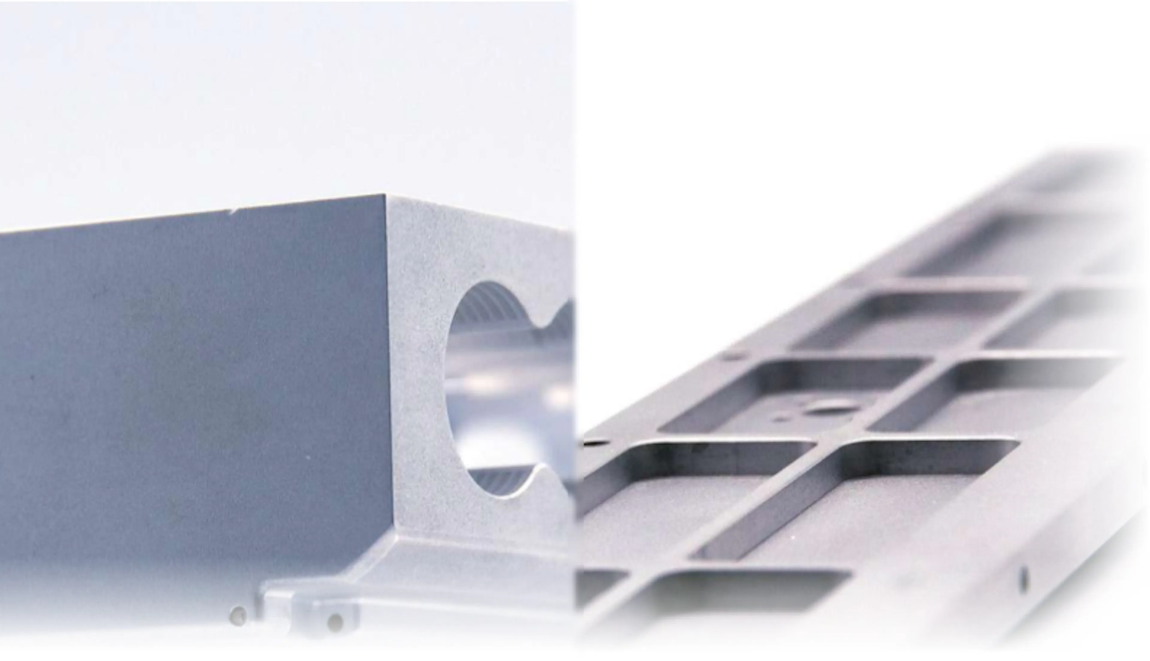 Photo of bead blasted parts