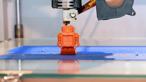 3D printed object. Image Credit: Shutterstock.com/Kyrylo Glivin