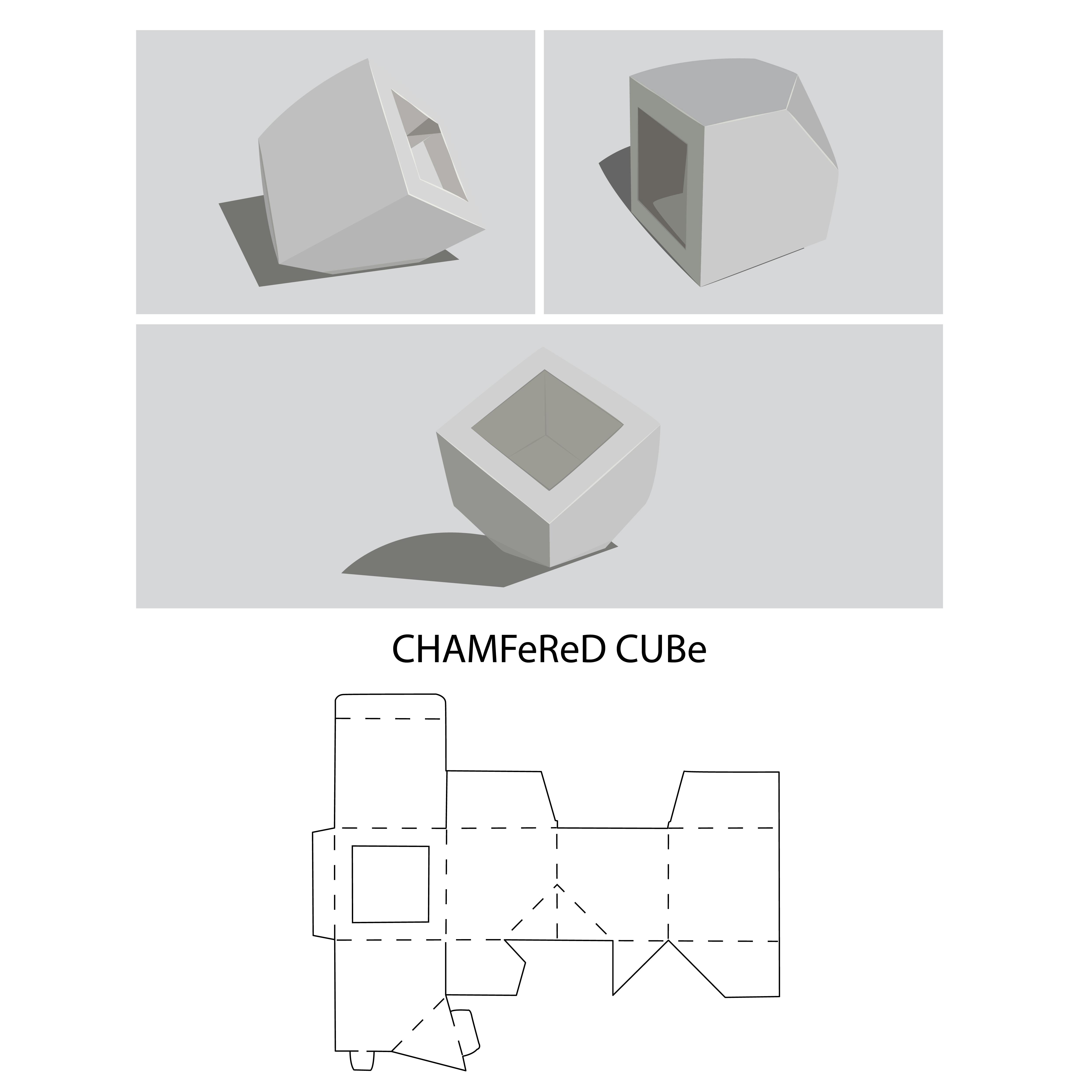 chamfered part