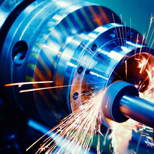 CNC machining. Image Credit: Shutterstock.com/NDAB Creativity