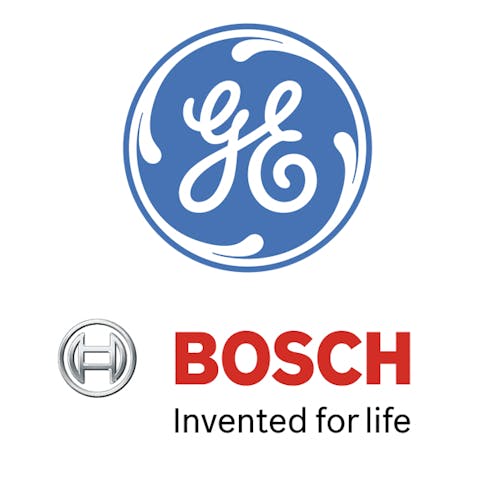 GE and bosch logos