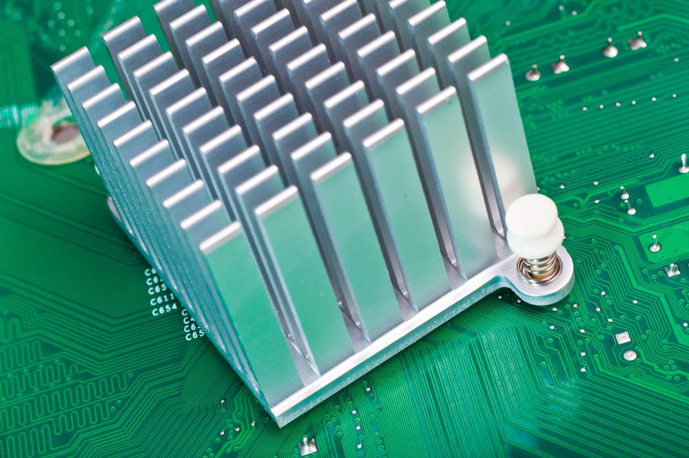mounting hardware for heat sinks