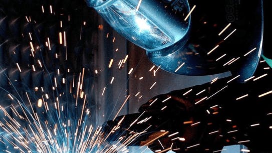 Image of welding with sparks