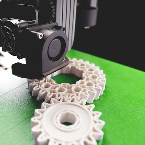 3D printed part. Image Credit: Shutterstock.com/R_Boe