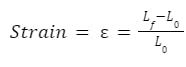 strain formula