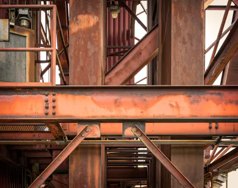Weathering steel. Image Credit: Shutterstock.com/Paul W Thompson