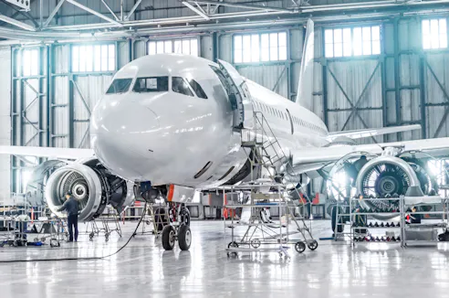 Aerospace industry. Image Credit: Shutterstock.com/aappp