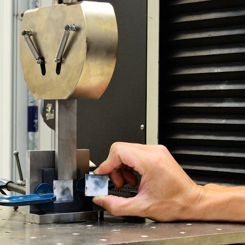 Shear stress specimen after shear stress test. Image Credit: Shutterstock.com/PathomP