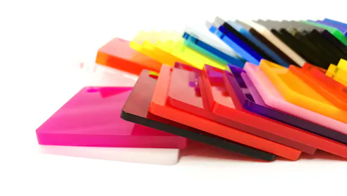 Acrylic material. Image Credit: Shutterstock.com/baitong333