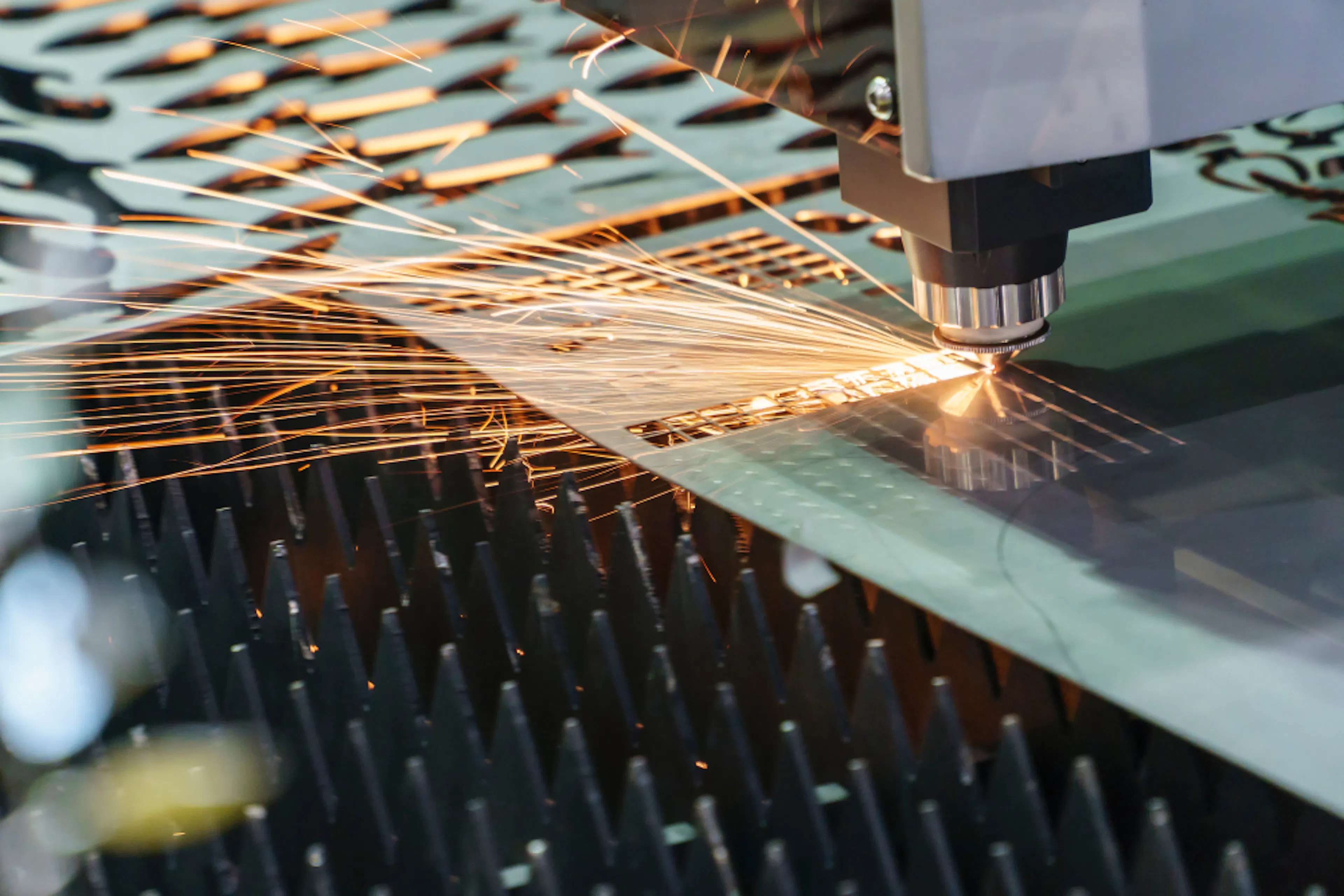 Laser cutting machine. Image Credit: Shutterstock.com/Pixel B
