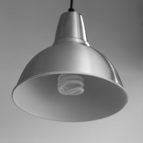 Sheet metal lighting fixture. Image Credit: Shutterstock.com/Peerawit