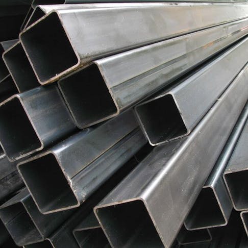 Carbon metal tubes. Image Credit: Shutterstock.com/YodJedsada