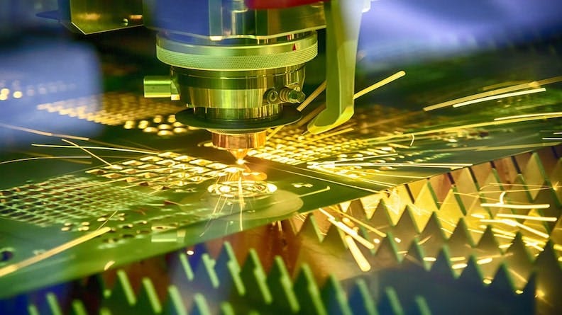 Figure 1: Laser Cutting - Image Credit: Shutterstock/Pixel B