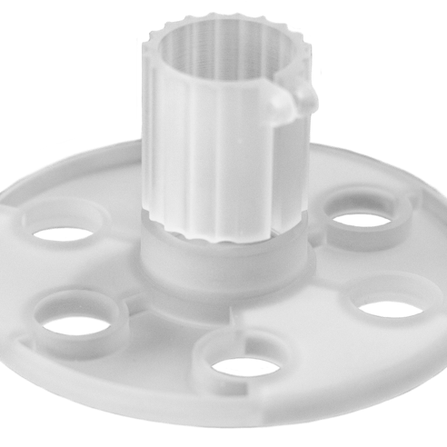 SLA Accura ClearVue with a matte frosted finish
