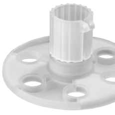 SLA Accura ClearVue with a matte frosted finish