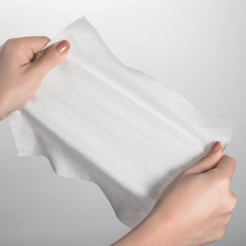 Ductility test on towel. Image Credit: Shutterstock.com/liuhuaxuan
