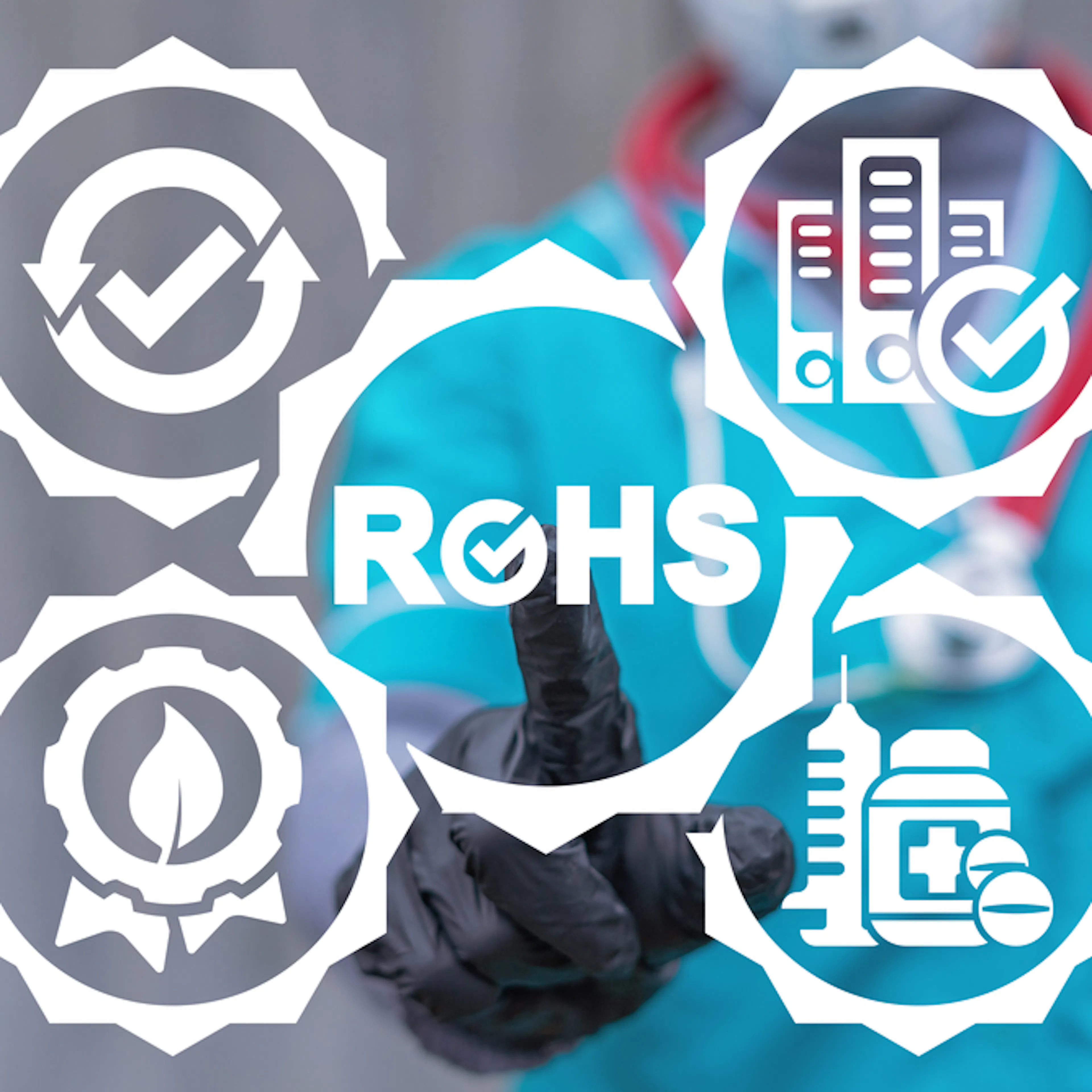 RoHS compliant certification. Image Credit: Shutterstock.com/Panchenko Vladimir