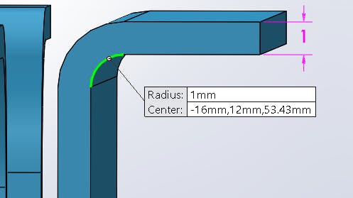 Correct Bend Radius