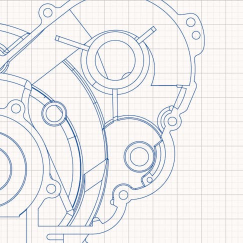 2D file of CNC part