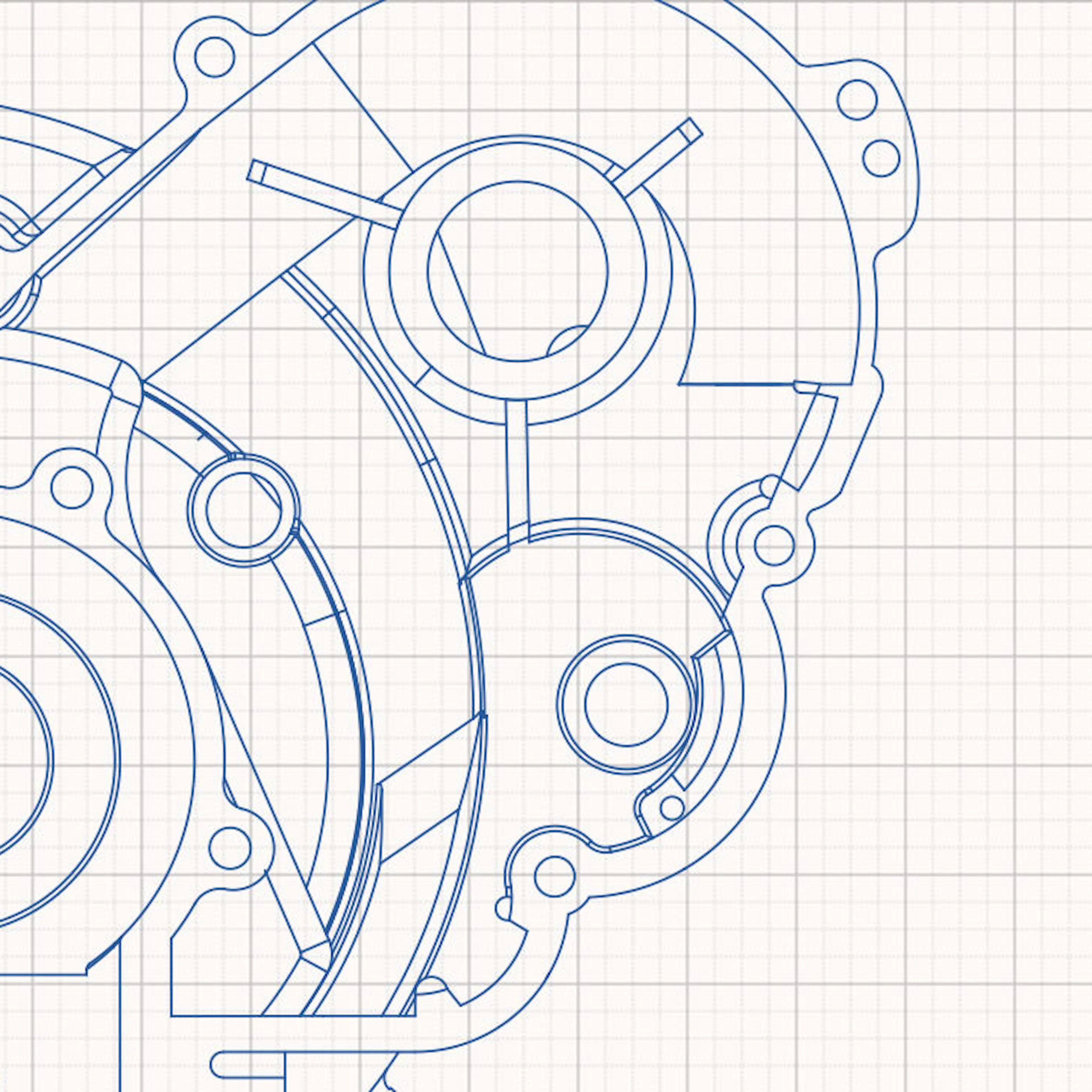 2D file of CNC part