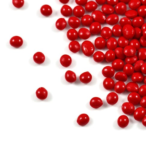 Acetal plastic granules. Image Credit: XXLPhoto/Shutterstock.com