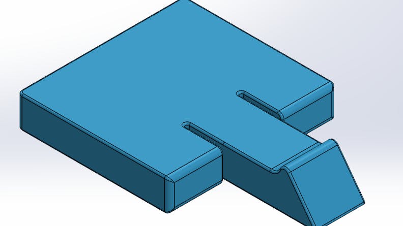 Tabs on an FDM CAD file